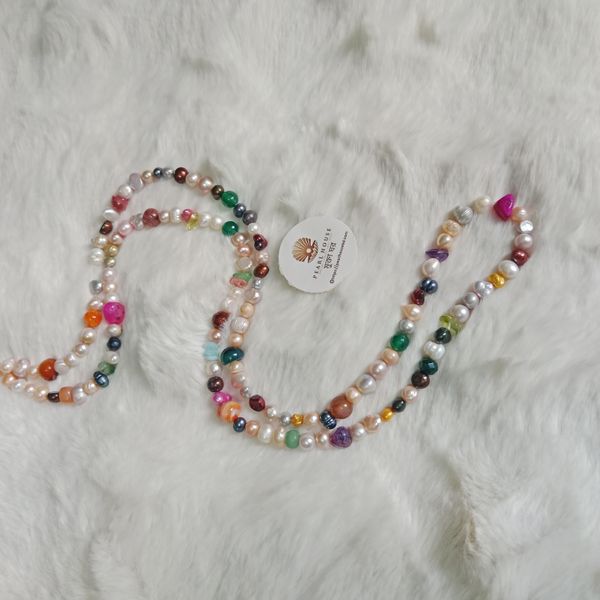 Pearl 32 Inch Long Necklace