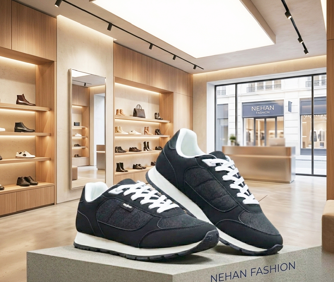 Premium Comfort Casual Sneakers (black)_img_2