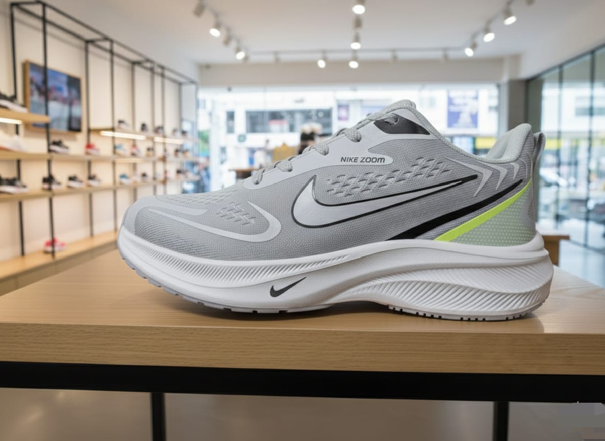 NIKE AIR ZOOM SNEAKER (LT GREY)_img_1