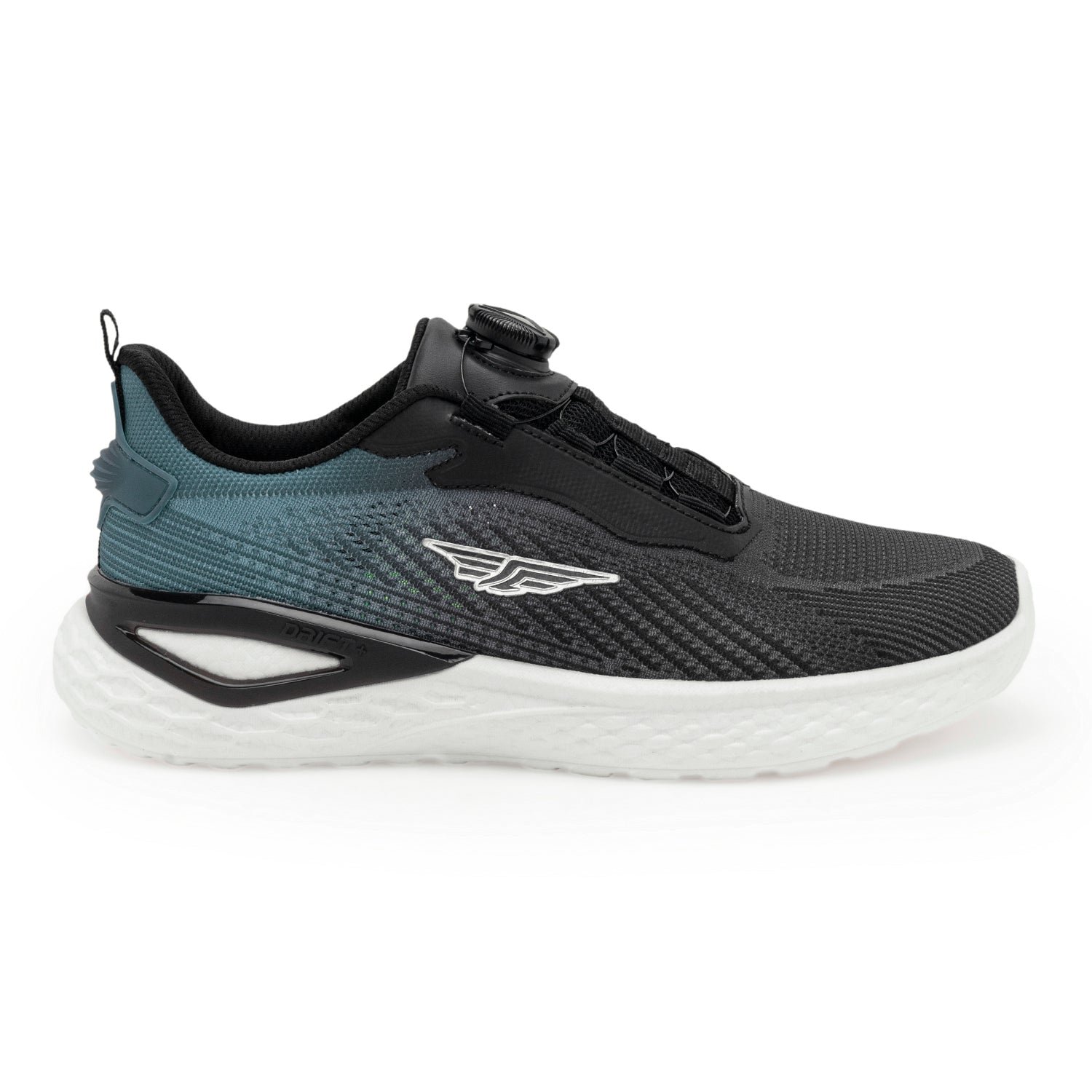 Redtape Dial Lace Athleisure Sport Shoes For Men | Black PEET Edition_img_1