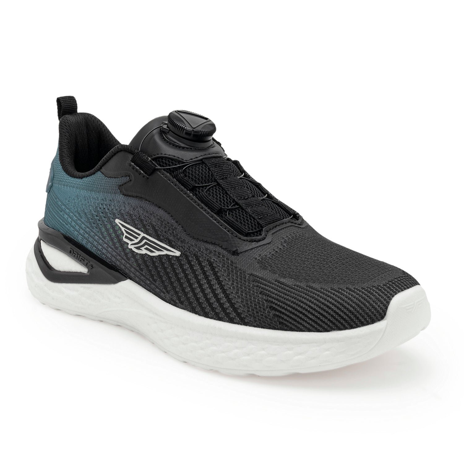 Redtape Dial Lace Athleisure Sport Shoes For Men | Black PEET Edition_img_2