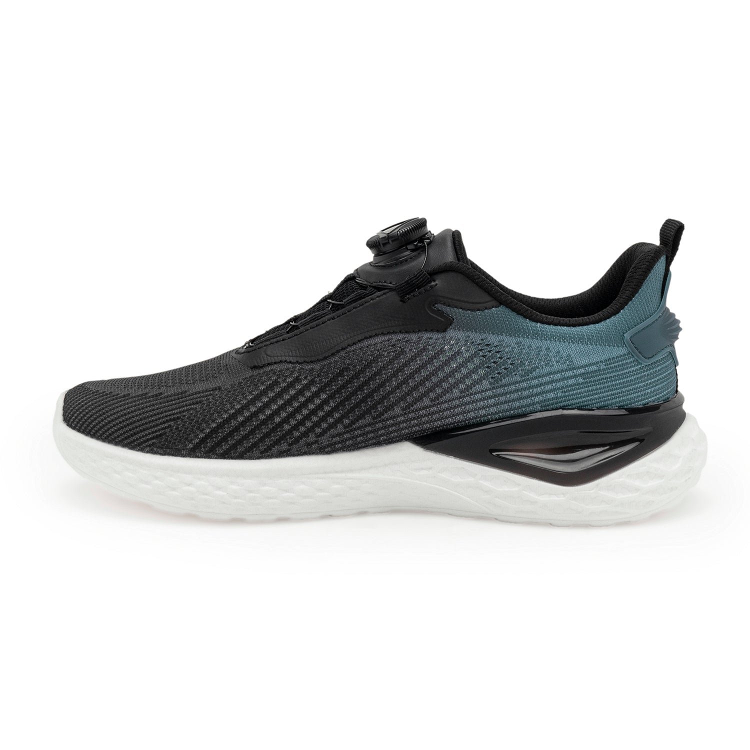 Redtape Dial Lace Athleisure Sport Shoes For Men | Black PEET Edition_img_4