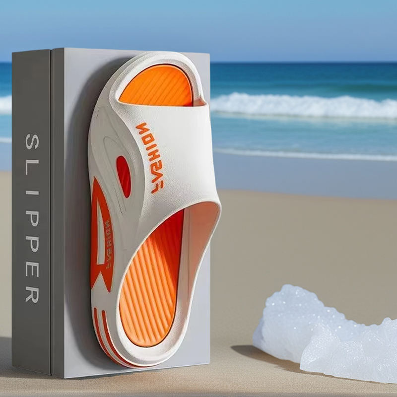 ICE SANDAL IMPORTED CHINA  (R7 WHITE ORANGE)_img_0