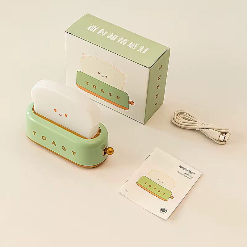 স্মাইল টোস্টার LED নাইট লাইট - ৮০০ এমএএইচ রিচার্জেবল | Hoomi Nook - Image 5