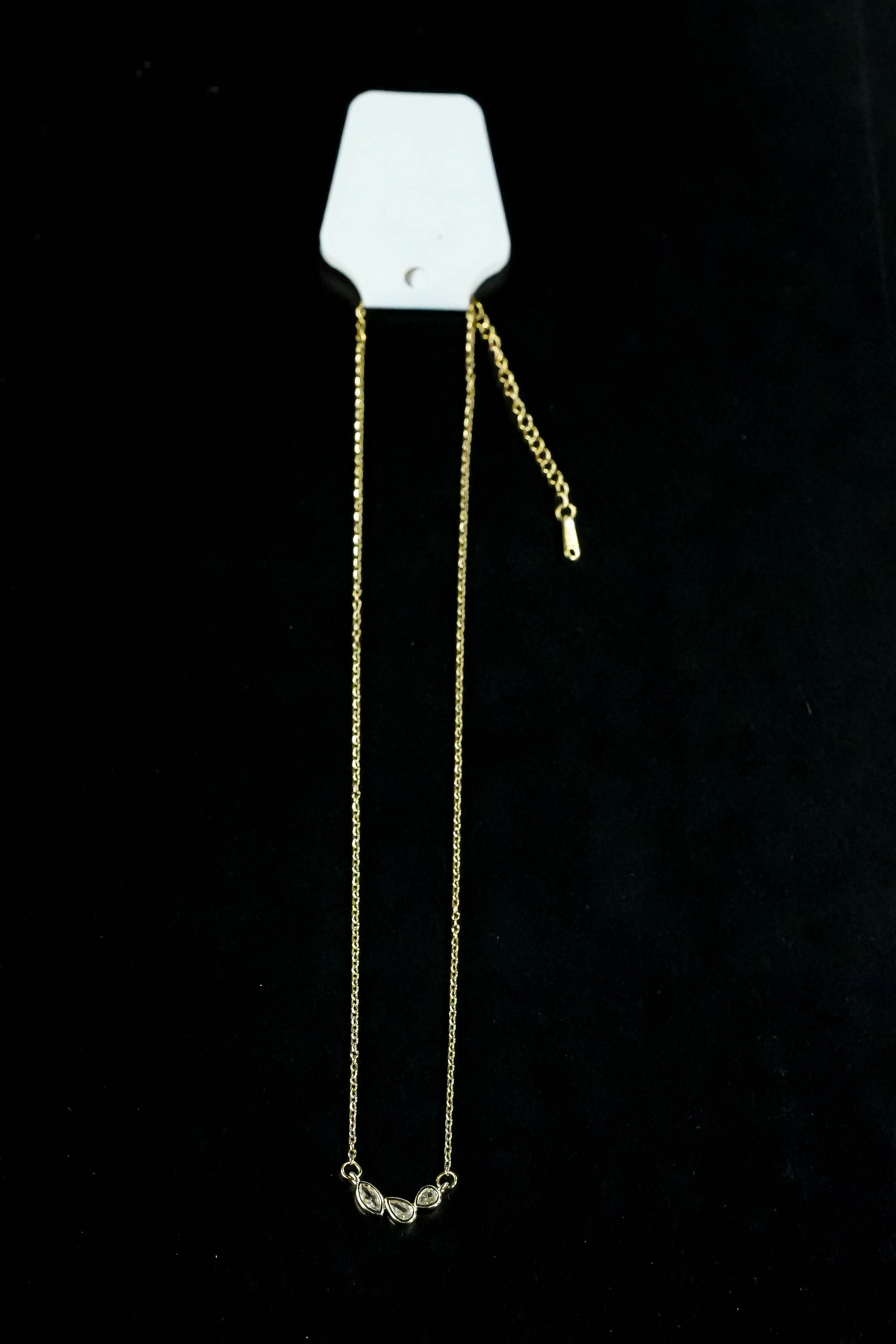 Forest Single Diamond Laurel Goddess Wheat Pendant Necklace_img_9