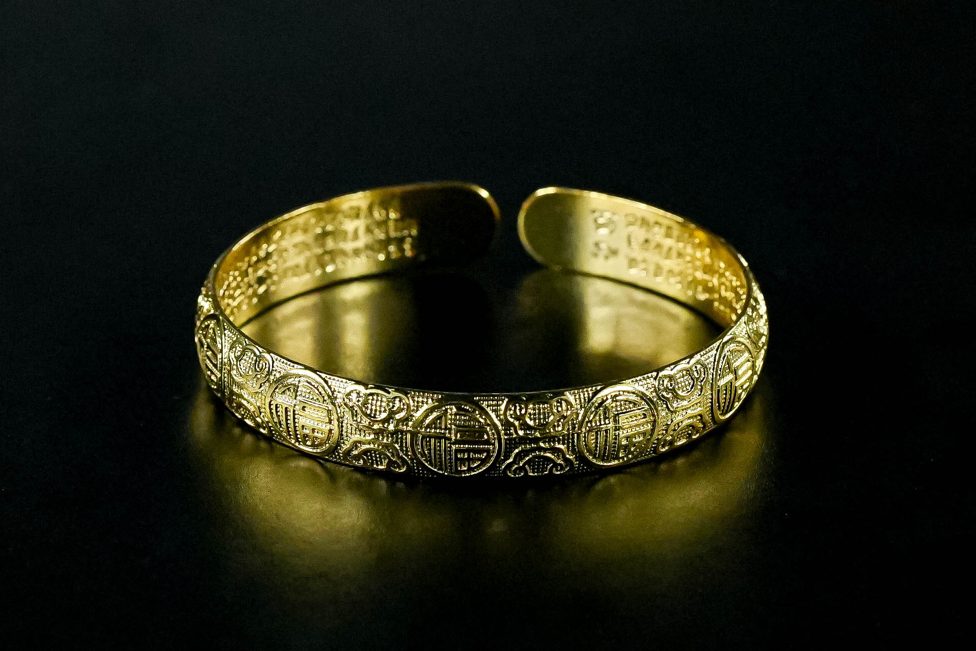 Ancient personalized Gold Bangles_img_2