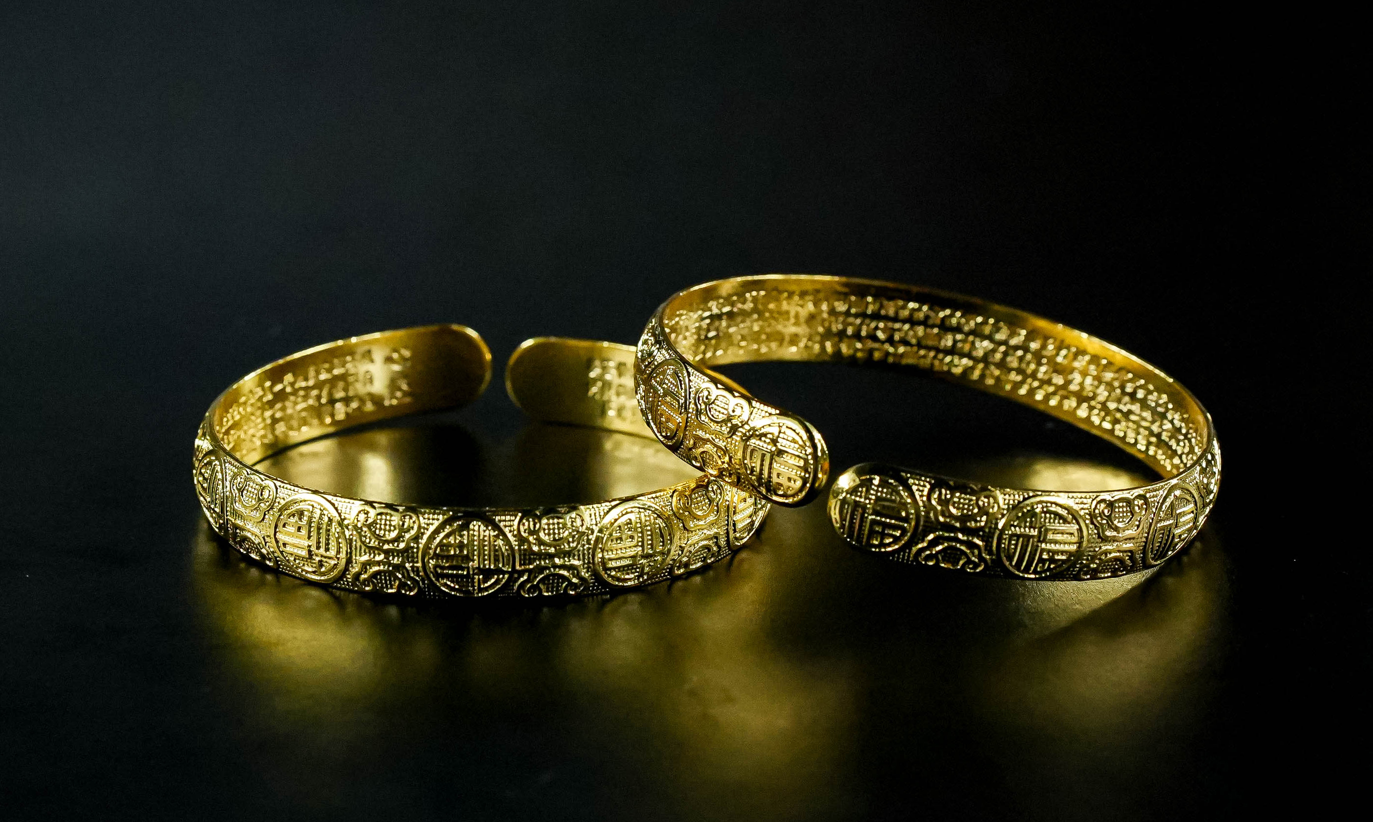 Ancient personalized Gold Bangles_img_1