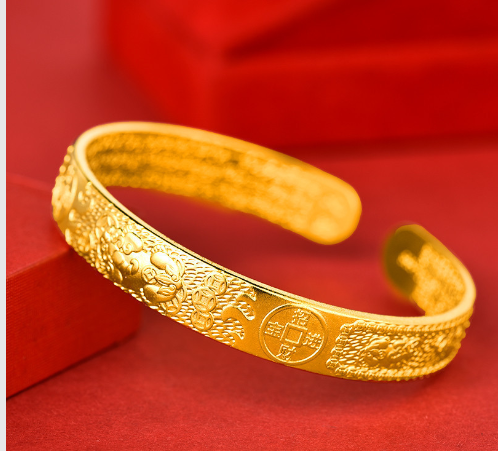 Ancient personalized Gold Bangles
