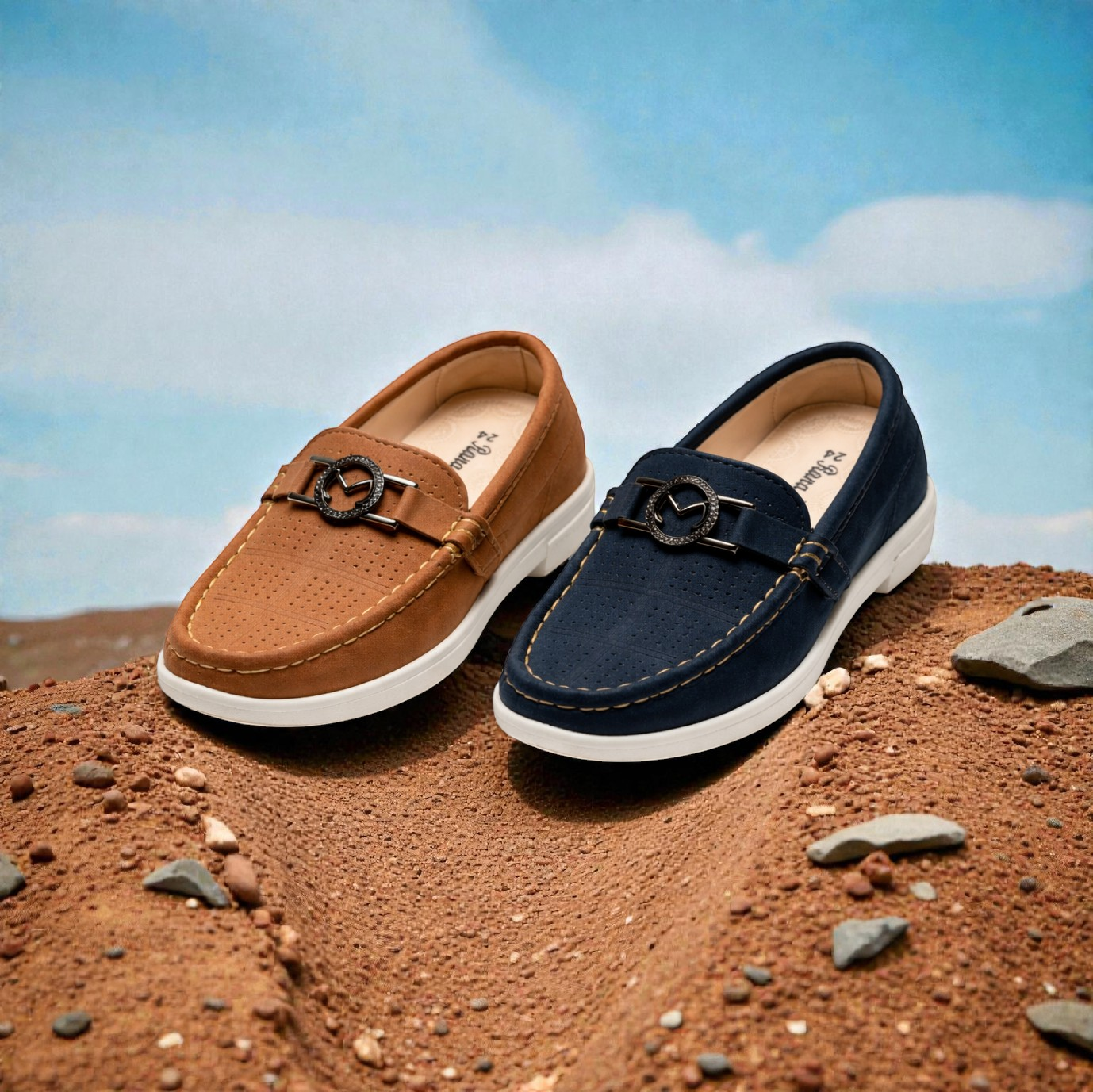 Imperial Navy Comfort Loafers - Image 1