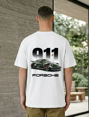 Porsche 911 Graphic Printed T-Shirt_img_0
