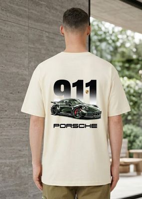 Porsche 911 Graphic Printed T-Shirt_img_1