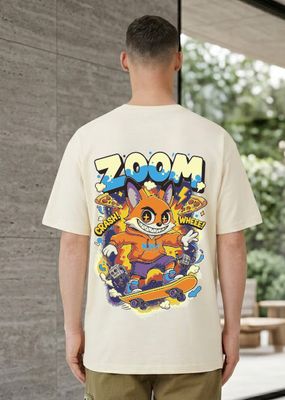 Cool Skateboard Cat Graphic T-Shirt_img_3