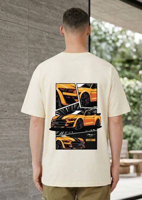 Mustang Performance Car Graphic T-Shirt_img_1