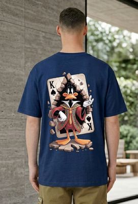 “Daffy Duck King Playing Card Graphic T-Shirt” 👕🂮_img_2