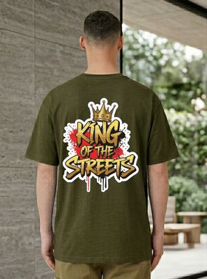 King of the Streets Graphic Printed T-Shirt 👑_img_1