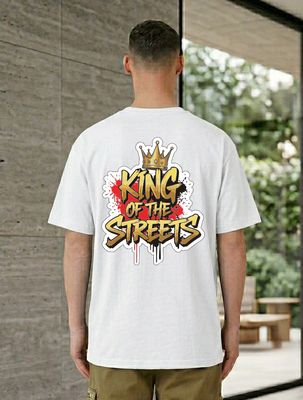 King of the Streets Graphic Printed T-Shirt 👑_img_4
