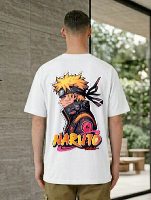 Naruto Anime Graphic Printed T-Shirt_img_0