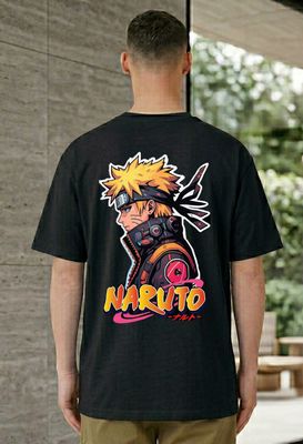 Naruto Anime Graphic Printed T-Shirt_img_4