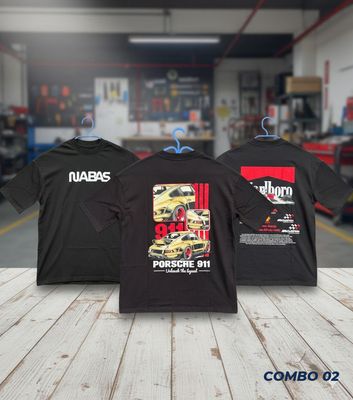 Drop Shoulder T-shirt & Polo T-shirt combo offer_img_0