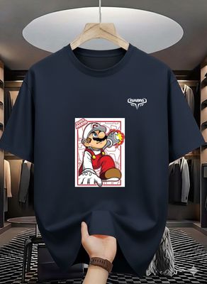 Super Mario Fire Power Graphic T-Shirt_img_2