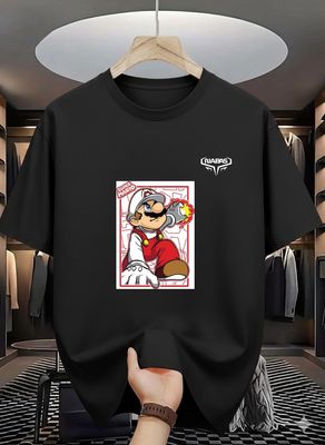 Super Mario Fire Power Graphic T-Shirt_img_3