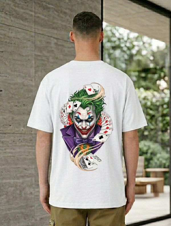 “Joker Playing Cards Graphic T-Shirt” 🃏👕