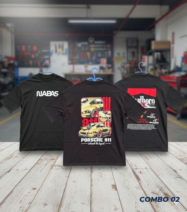 Drop Shoulder T-shirt & Polo T-shirt combo offer