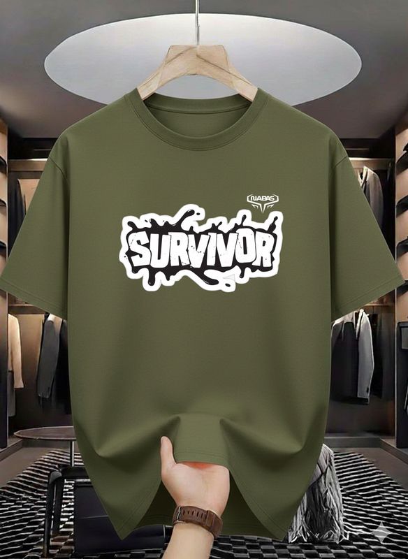 Survivor Statement Oversized Drop Shoulder T-Shirt