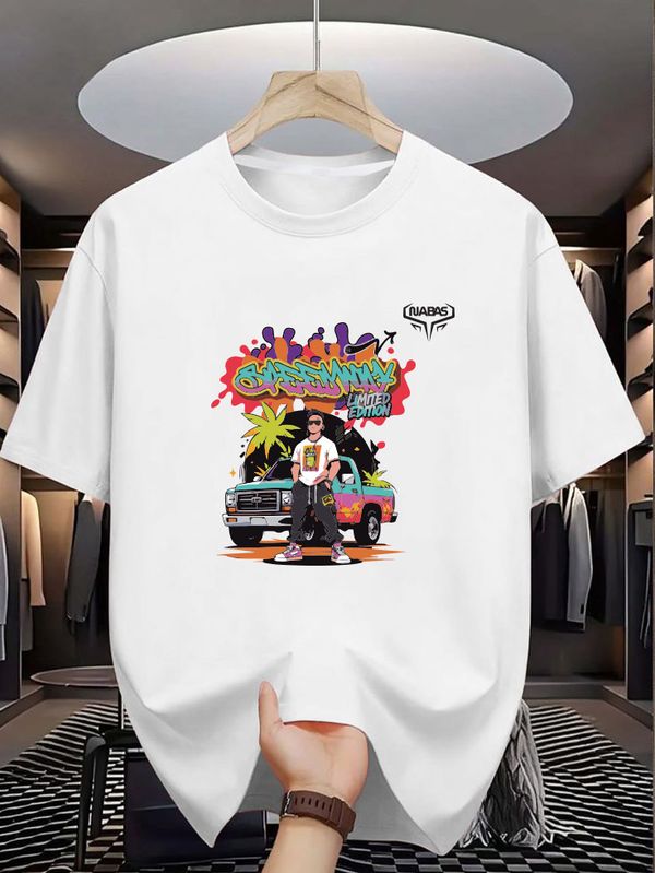 Street Graffiti Summer Limited Edition Graphic T-Shirt