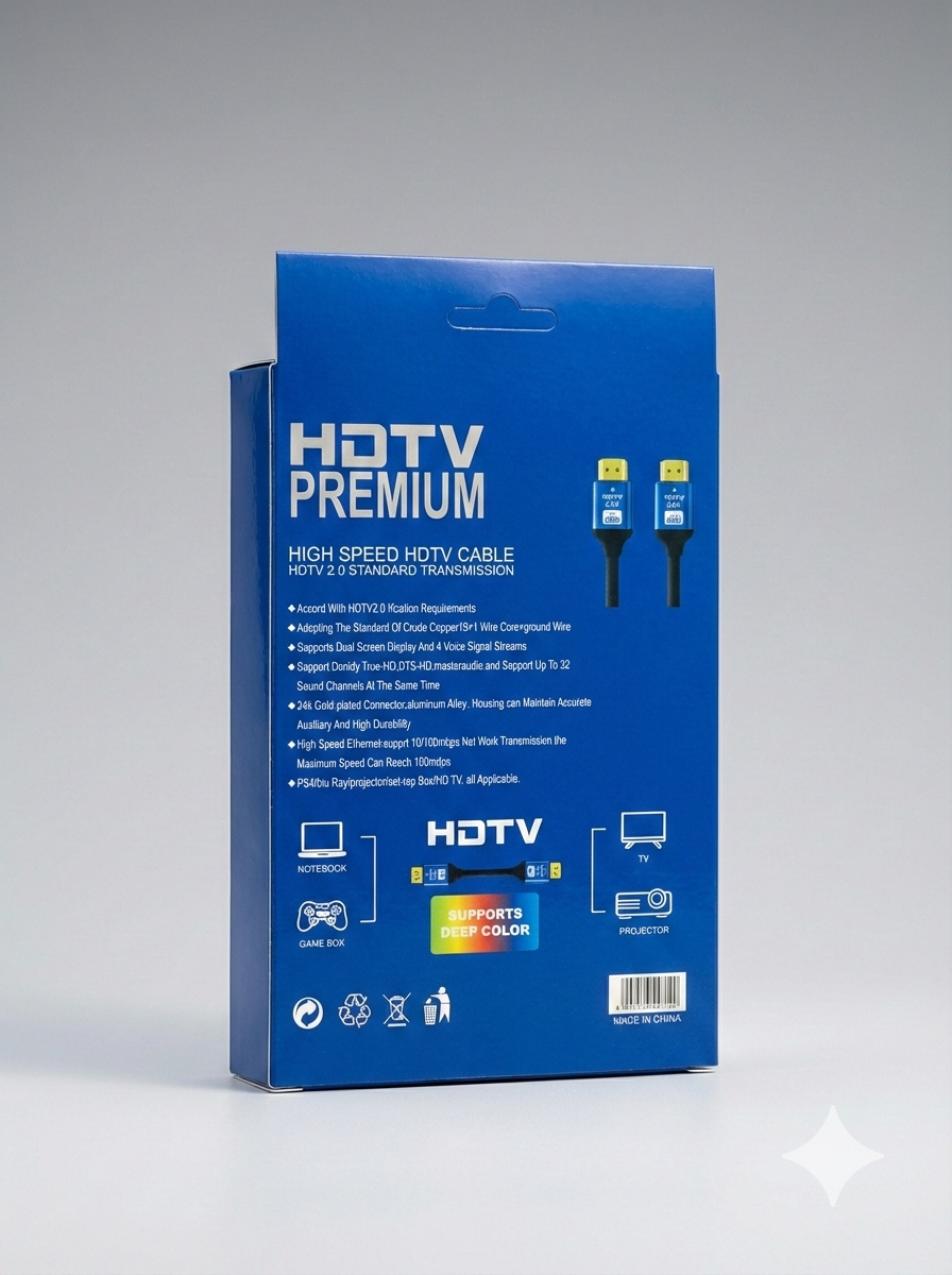 HDMI to HDMI Cable 1.5/3 Meter_img_1