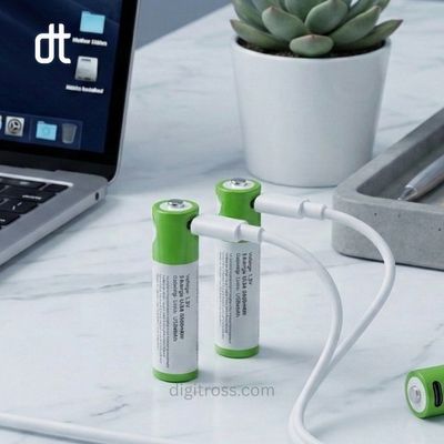 SmarToools RB40 Type-C Rechargeable Battery AA/AAA 4 Pcs Set (1.5V, 2600mWh)_img_3