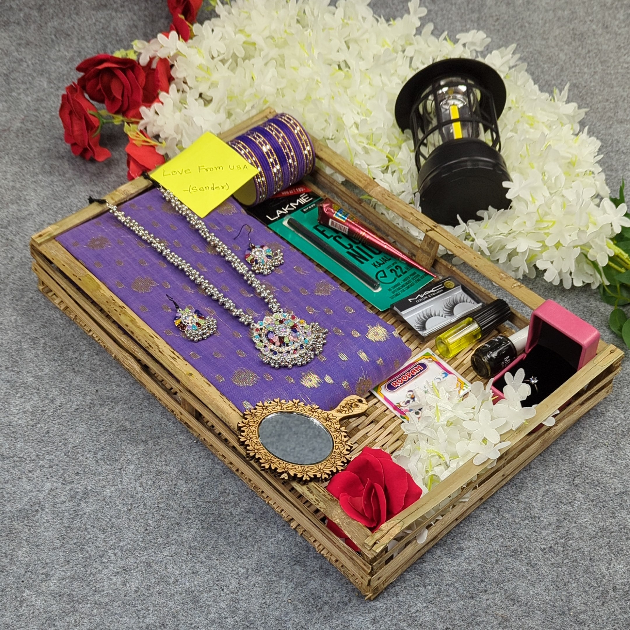 Premium Half Silk Jamdani Saree Combo Set_img_1