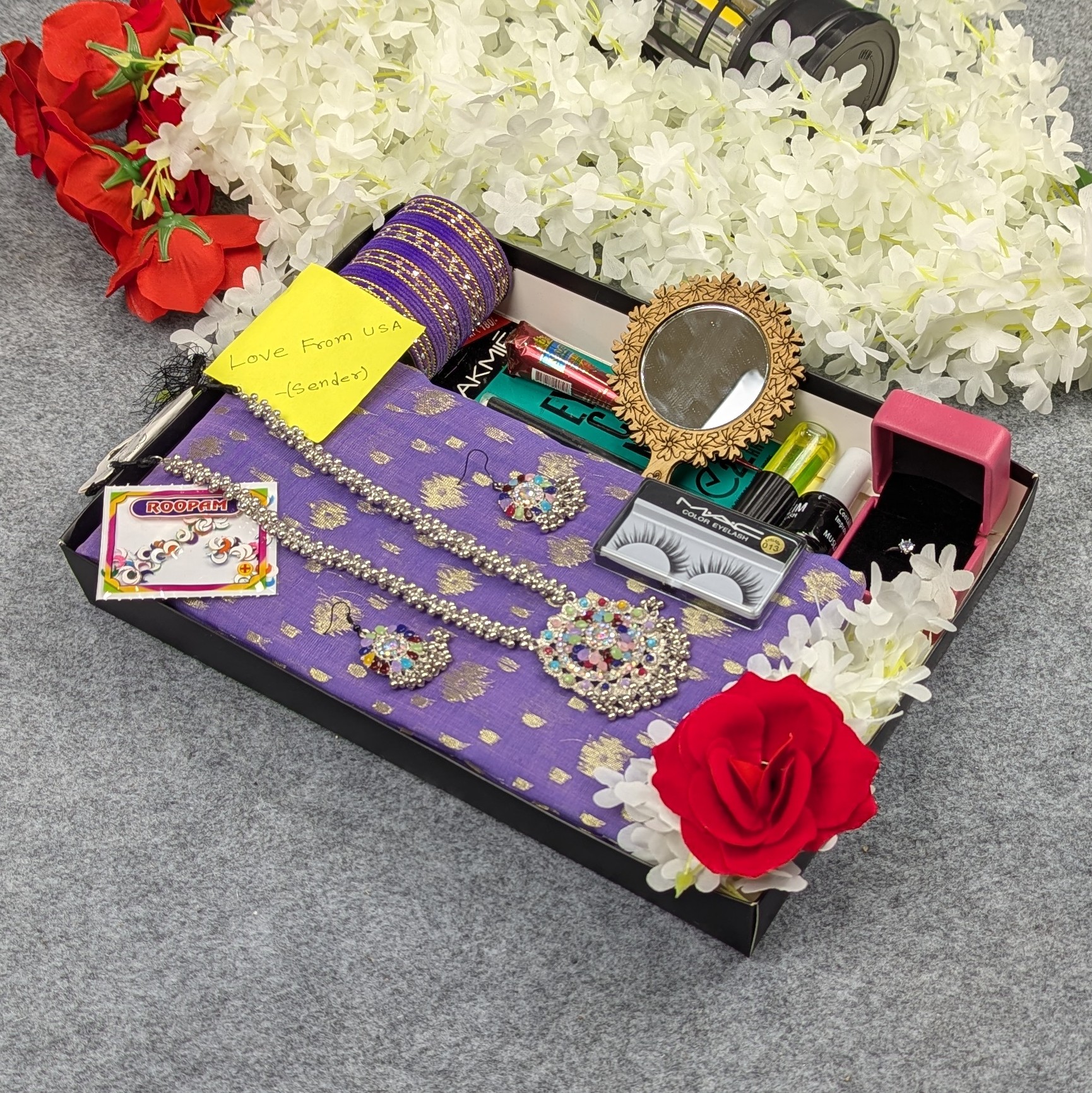 Premium Half Silk Jamdani Saree Combo Set_img_0