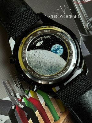 Omega Speedmaster Professional "Silver Snoopy Award" Black AA_img_3