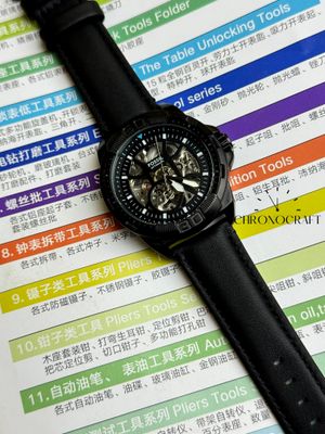Fossil Bronson Automatic Black AA_img_0