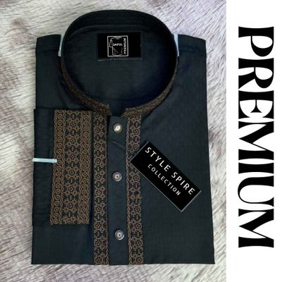 Embroidered Semi-Formal Panjabi_img_1