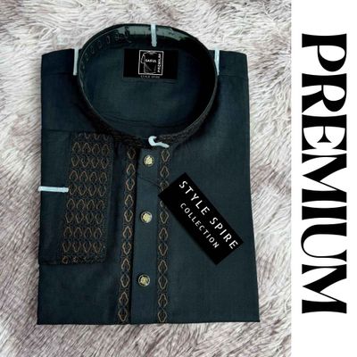 Premium Slim Fit Semi-Formal Panjabi_img_1