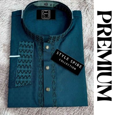 Premium Slim Fit Semi-Formal Panjabi_img_2