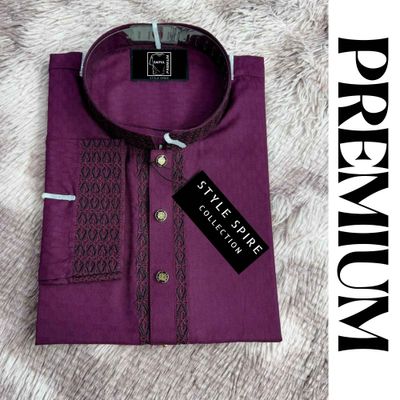 Premium Slim Fit Semi-Formal Panjabi_img_3