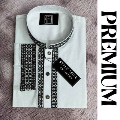 Embroidered Semi-Formal Panjabi_img_0