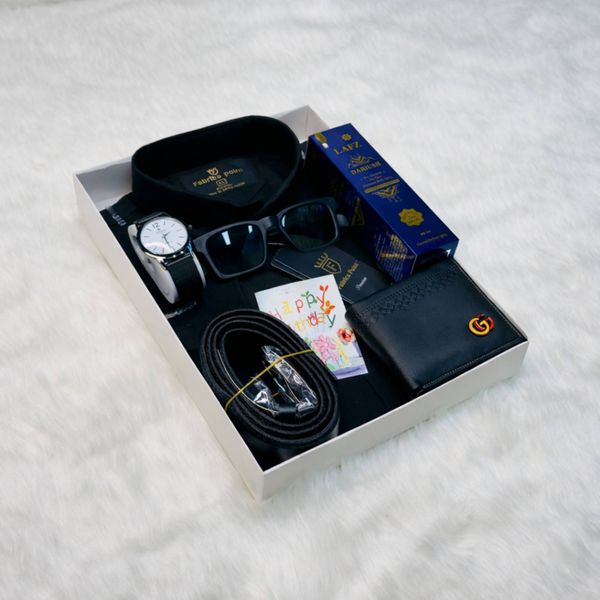 Black Shirt Gift Combo Set