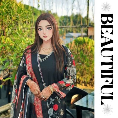 Elegant Black Floral Three-Piece_img_0