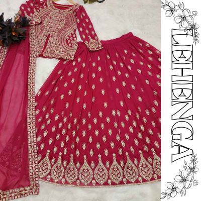 Women’s Wedding Lehenga Set in Bangladesh – Premium Embroidered Design_img_0