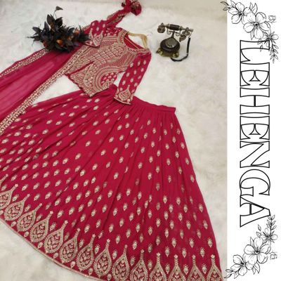 Women’s Wedding Lehenga Set in Bangladesh – Premium Embroidered Design_img_2