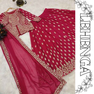 Women’s Wedding Lehenga Set in Bangladesh – Premium Embroidered Design_img_1