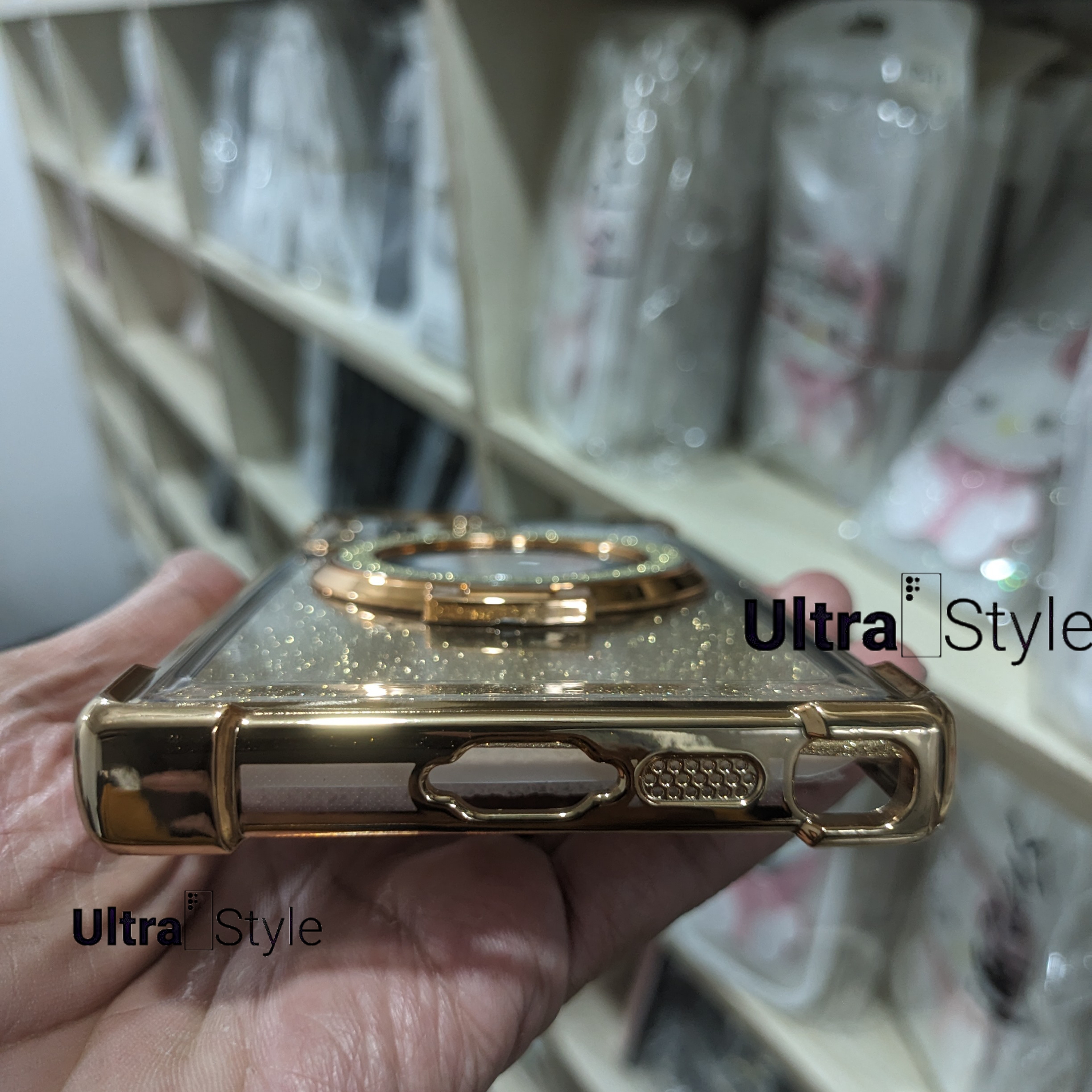 Glittery Ladies Coinel Stand Case For Samsung Ultra Series_img_1