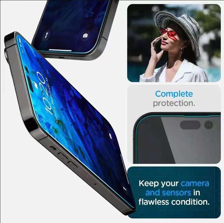 Spigen GL AStR (1Pack) Borderless Full Cover Screen Protector Glass_img_2