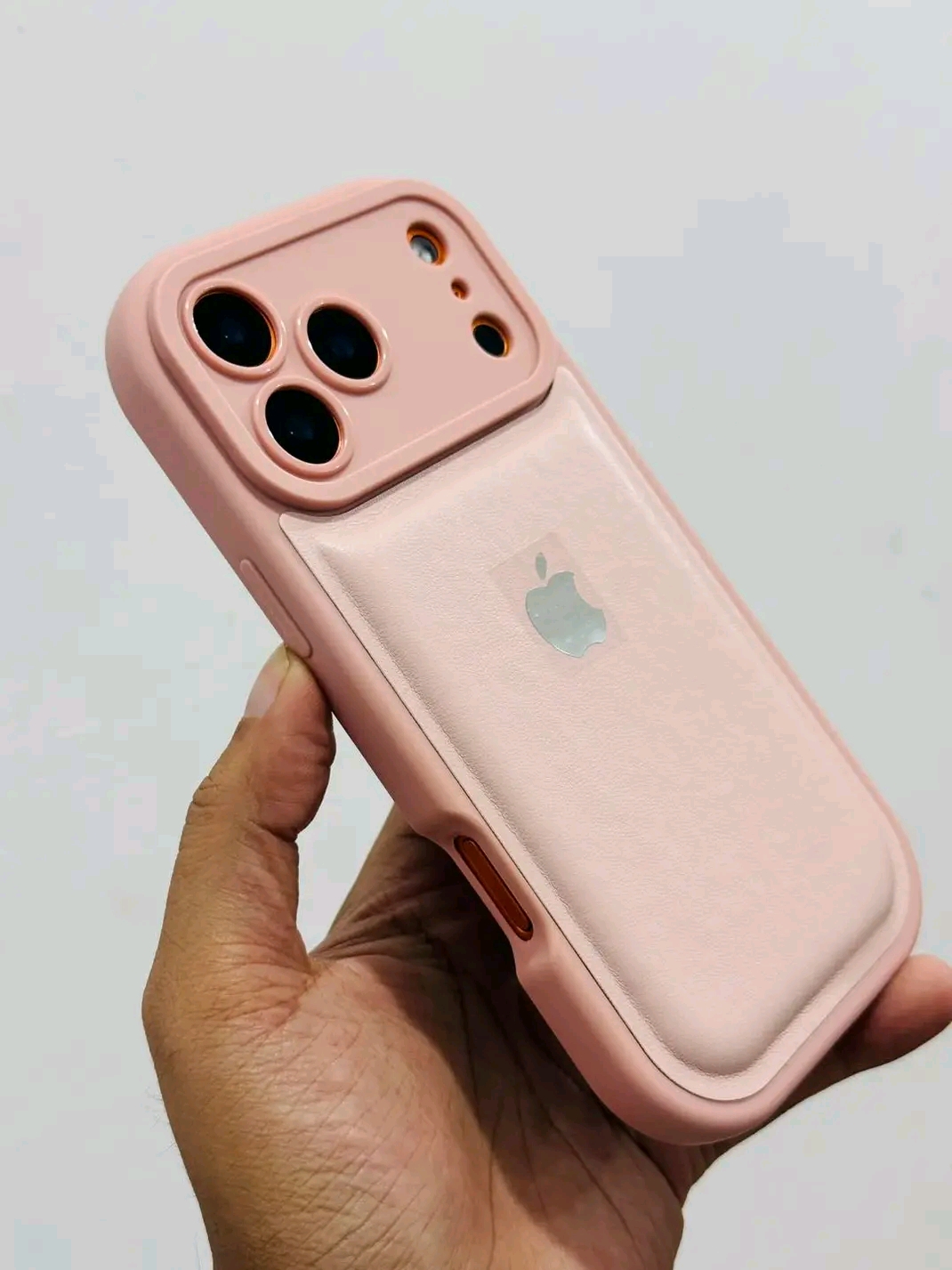 Soft Puffy Rubber Camera Cutout Protective Back Cover_img_0