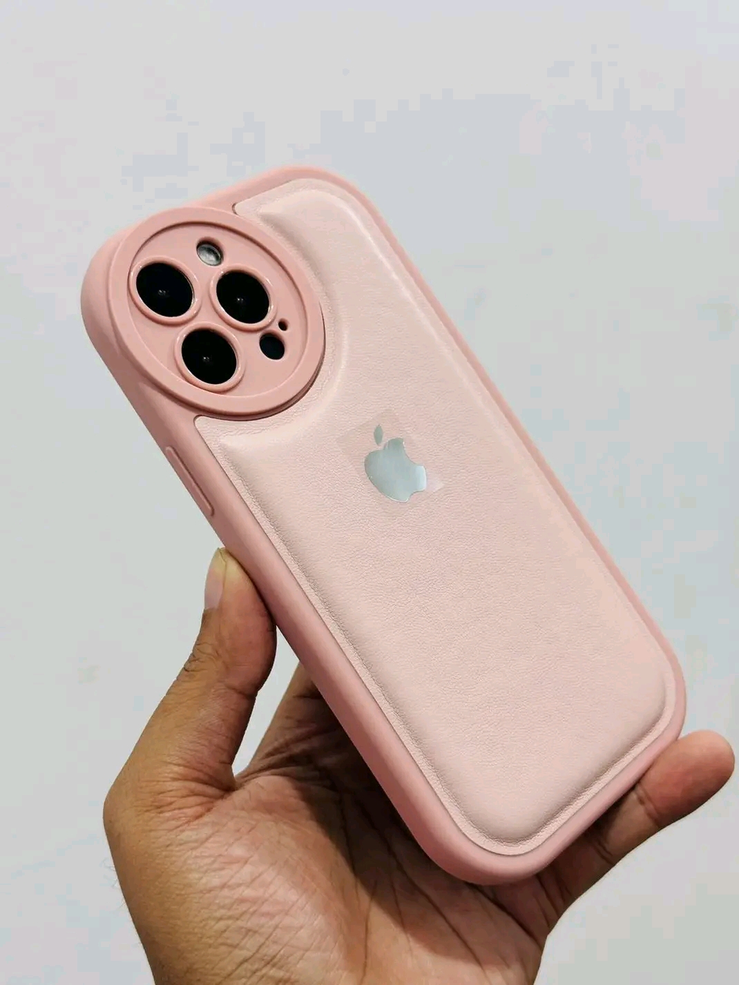 Soft Puffy Rubber Camera Cutout Protective Back Cover_img_2