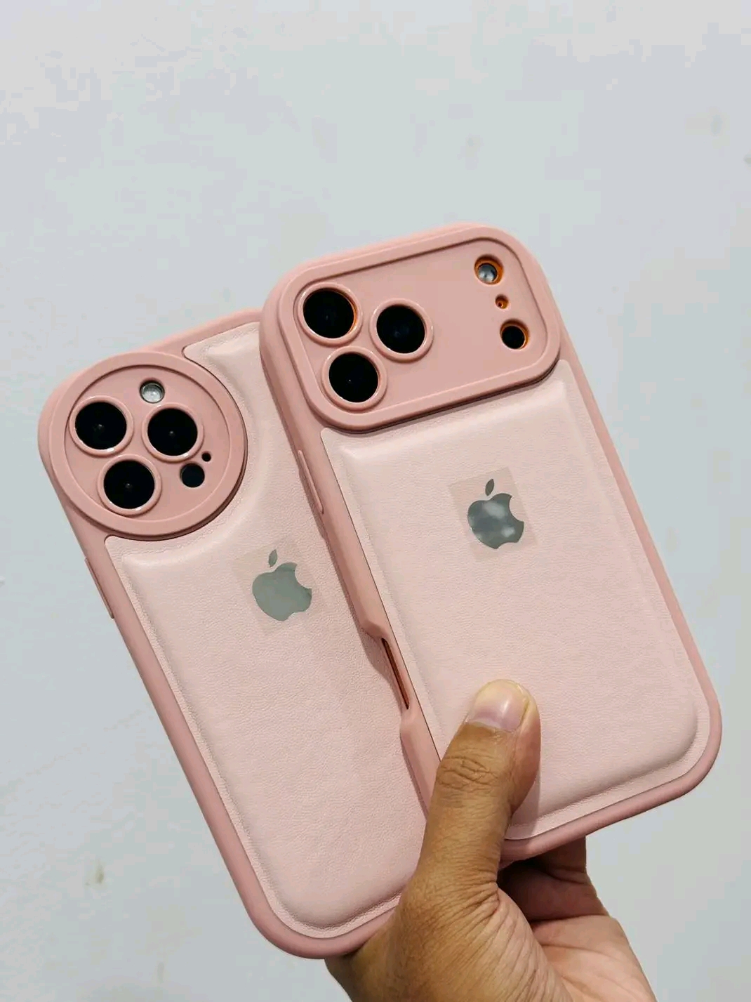 Soft Puffy Rubber Camera Cutout Protective Back Cover_img_1